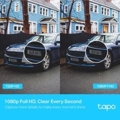 TP-LINK TAPO C500 Dış Mekan Yatay/Dikey Wi-Fi Güvenlik Kamerası 1080P, 360, AI Hareket Takip