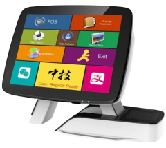 ANYPAY 15'' A7D İ5 4G+128GB DOKUNMATİK EKRAN PC + VFD MÜŞTERİ EKRANI