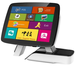 ANYPAY 15'' A7D İ5 4G+128GB DOKUNMATİK EKRAN PC + VFD MÜŞTERİ EKRANI