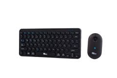 MK-117 MINI BLUETOOTH KLAVYE MOUSE SET (SİYAH)