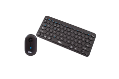MK-117 MINI BLUETOOTH KLAVYE MOUSE SET (SİYAH)