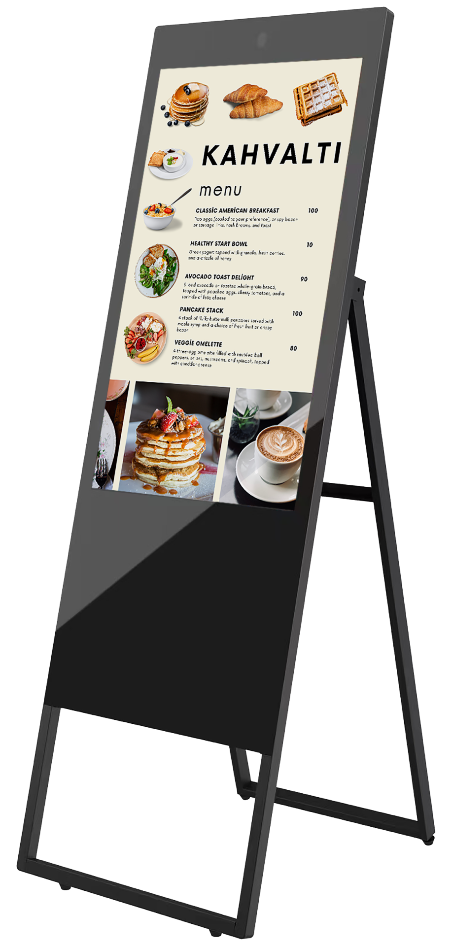 Menuboard-32'' inch - Ayaklı - Android