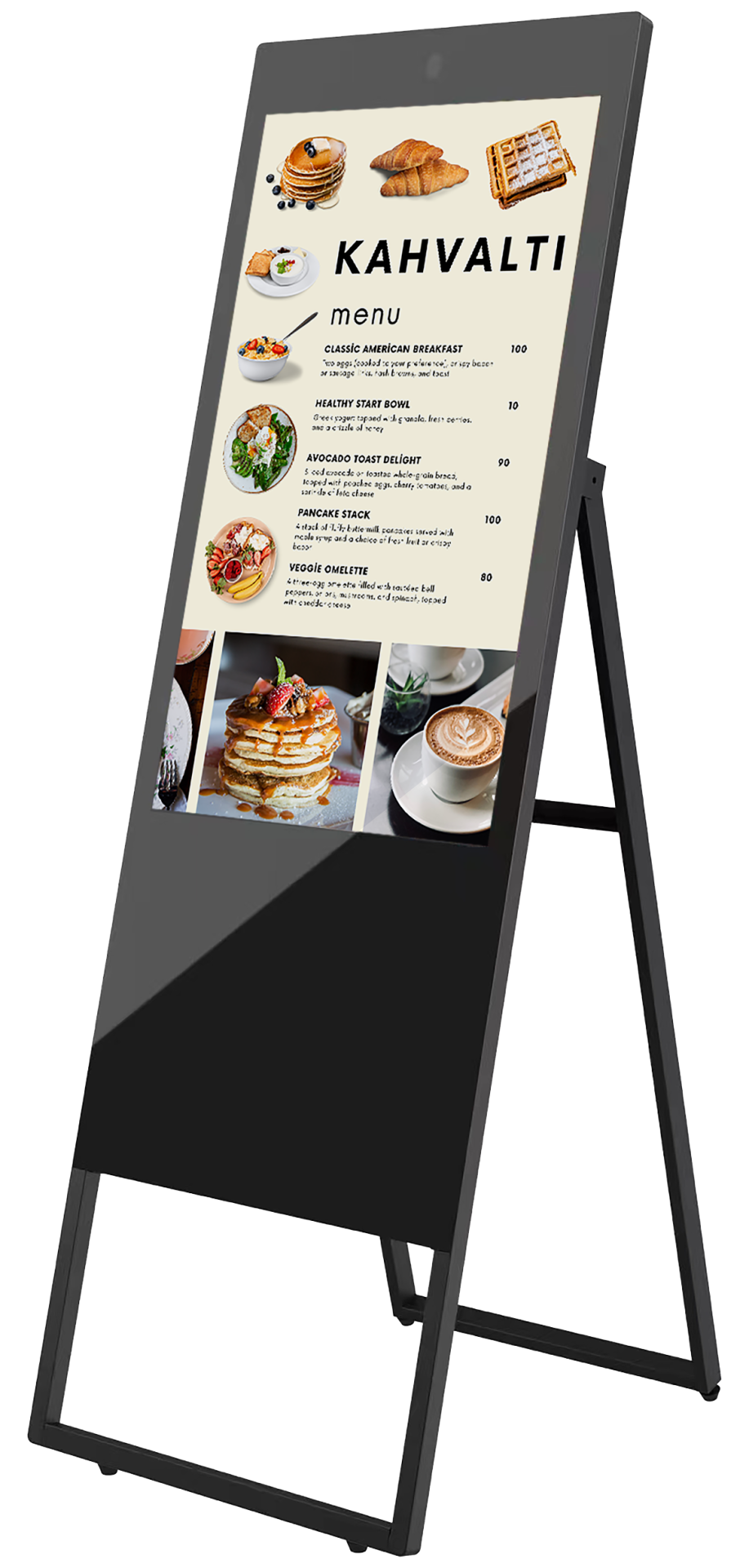 MENUBOARD-43'' INCH - AYAKLI-ANDROID- İç Mekan