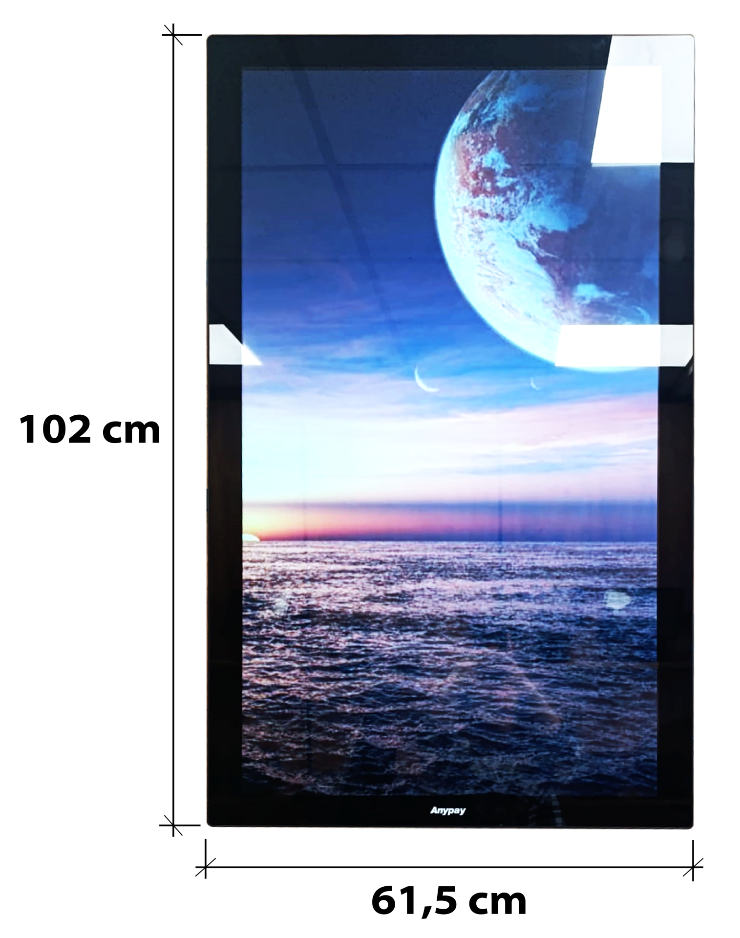 Anypay A043 (43'') ANDROID 11,2+16G MENU Panosu Dış Mekan