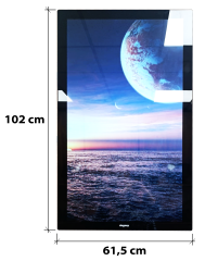 Anypay A043 (43'') ANDROID 11,2+16G MENU Panosu Dış Mekan