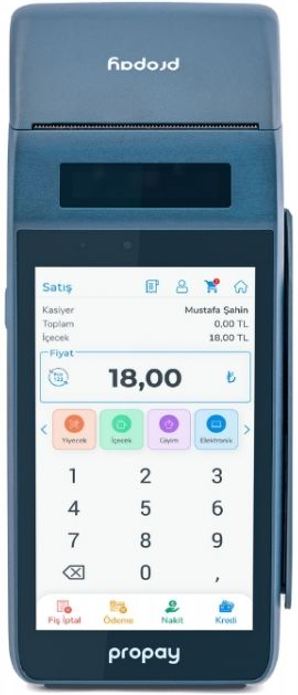 PROPAY P1000-ECR ANDROID YAZARKASA POS